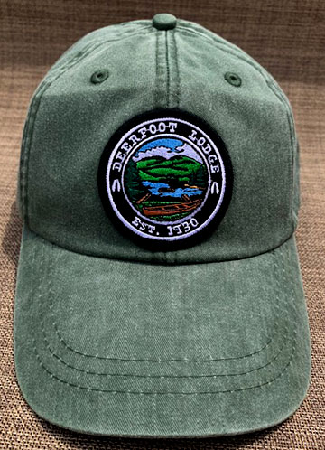 Green Hat with Dugs Logo Patch